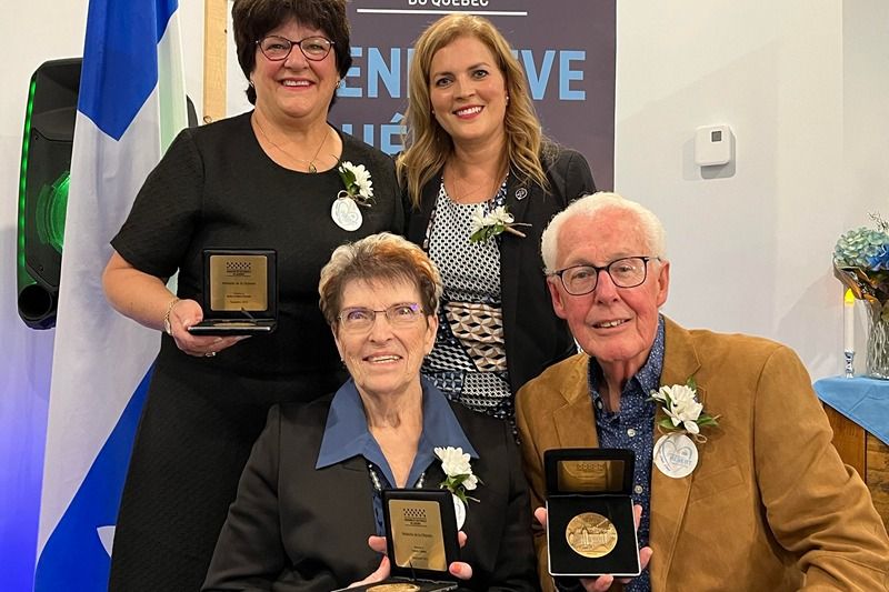 Quatre citoyens de l’Estrie récompensés